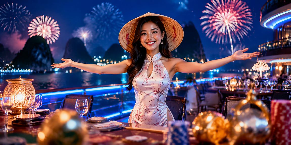 Vịnh Hạ Long – bối cảnh nghỉ dưỡng kết hợp giải trí game trên điện thoại